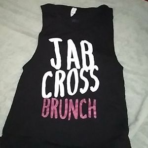 Bella "jab, cross, crunch" tank top